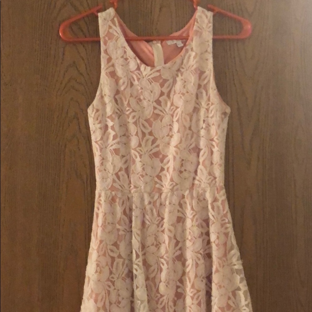 Delia’s Medium Above the Knee Coral Dress